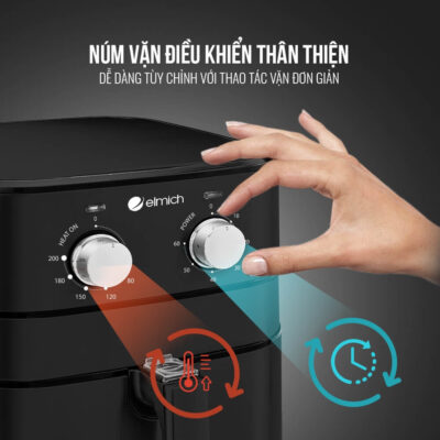 Nồi chiên không dầu tốt cho sức khỏe gia đình